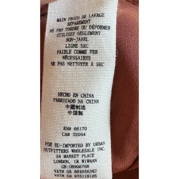 Free People Tribeca Sequin Mini Party Dress - 2 - Copper, Open Back, NYE Holiday - Picture 16 of 16